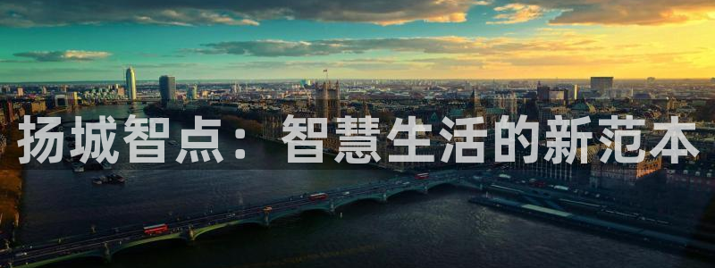 新宝5的网址：扬城智点：智慧生活的新范本