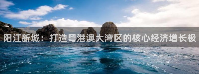 新宝5手机版登录：阳江新城：打造粤港澳大湾区的核心经济增长极