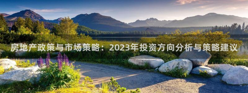 新宝5下载注册：房地产政策与市场策略：2023年投资方向分析