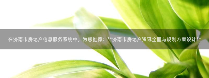 新宝5导师：在济南市房地产信息服务系统中，为您推荐：**济南