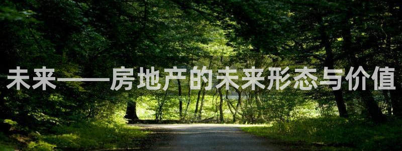 新宝5网：未来——房地产的未来形态与价值