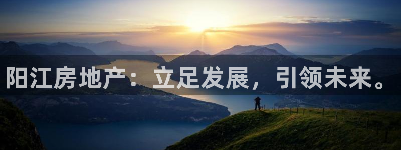 新宝5可靠吗：阳江房地产：立足发展，引领未来。