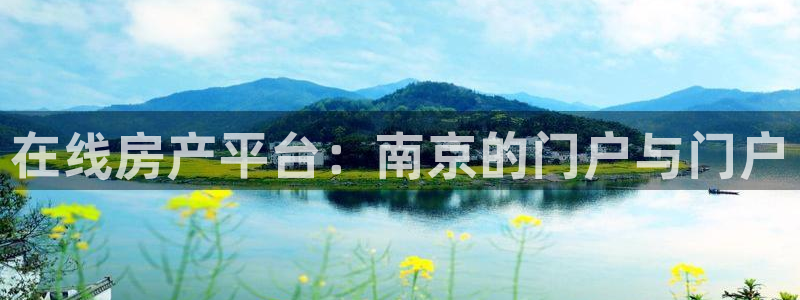 新宝5测登录：在线房产平台：南京的门户与门户