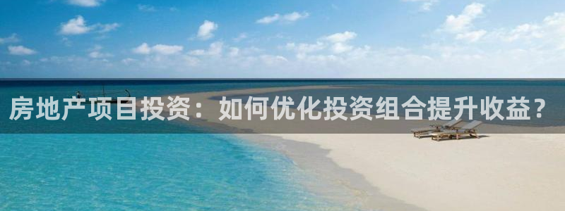 新宝5谠631257：房地产项目投资：如何优化投资组合提升收