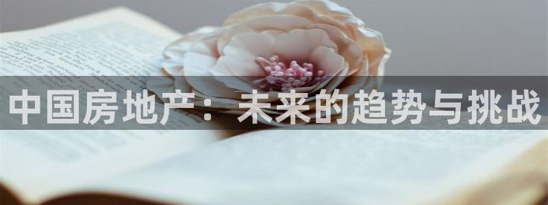 新宝5登录入口网址：中国房地产：未来的趋势与挑战