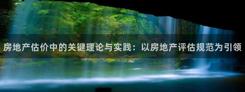 新宝5注册霸：房地产估价中的关键理论与实践：以房地产评估规范